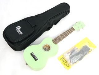 Sopránové ukulele balíček Ohana SK-10CG: Camo zelené
