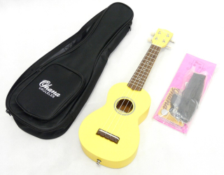 Sopránové ukulele balíček Ohana SK-10YL: Žluté