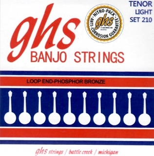 Struny na tenor banjo GHS SET 210 Light
