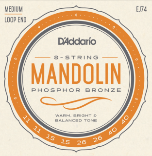 Struny na mandolínu D’ADDARIO EJ74 Medium