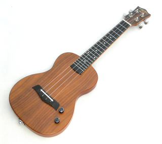 Koncertní elektro ukulele SNAIL SEU-1C Okume a akacie