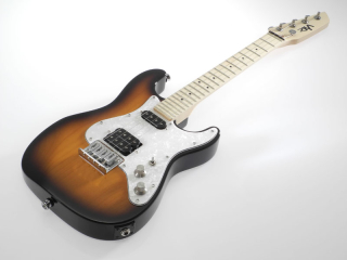 Tenor "Fender" elektro ukulele RISA UKETE432SB Sunburst