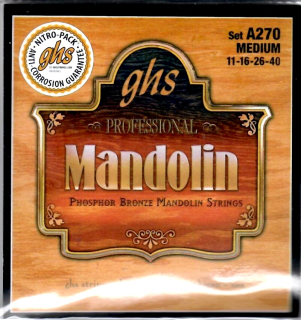 Sada strun na mandolínu GHS A270 Medium