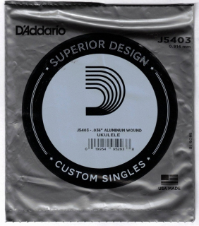 Struna C na tenor ukulele D´ADDARIO J5403 H