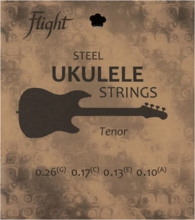 Struny na solid body tenor ukulele Flight FUST-200