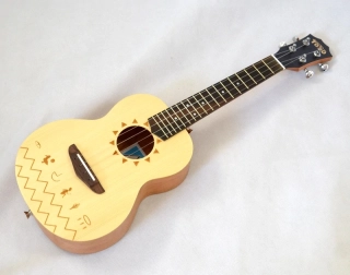 Koncertní ukulele TODO EGYPT s futrálem