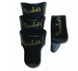 Sada palcového a prstových trsátek D'Andrea R4 PAC MD TF BLK