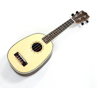 Sopránové pineapple ukulele KOKI´O U-SSPLRW-P-S