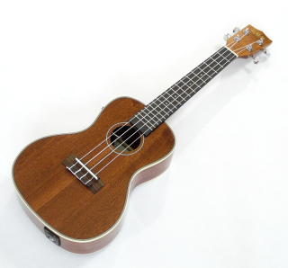 Koncertní elektro-akustické ukulele KALA KA-CG-EQ vysoký lesk
