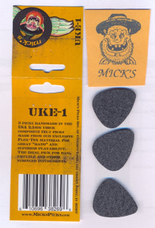 Trsátka na ukulele Mick´s Picks No.1