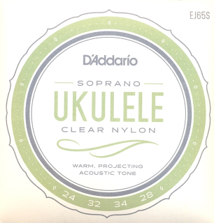 Struny na sopránové ukulele D´ADDARIO EJ65S  ADF#B