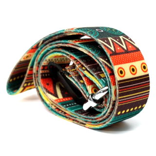 Barevný popruh s háčkem . Aztec