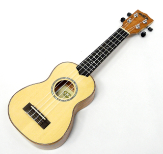 Sopránové ukulele KALA KA-FMSG Smrk a javor 